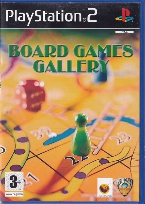 Board Games Gallery - PS2 (B Grade) (Genbrug)